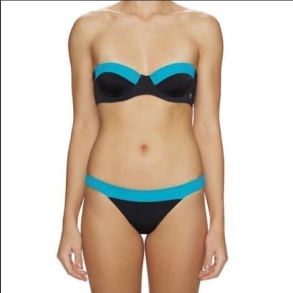 Sole East Other - Solé East Black Teal Kuta Top